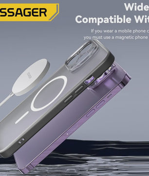 Essager 15W Magnetische Draadloze Snellader - Snel Laden voor iPhone 14/13/12 Pro Max & Xiaomi