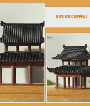 Miniatuur Chinese Paviljoen Ornament - Decoratie voor Poppenhuis, Terrarium, Aquarium & Tuin