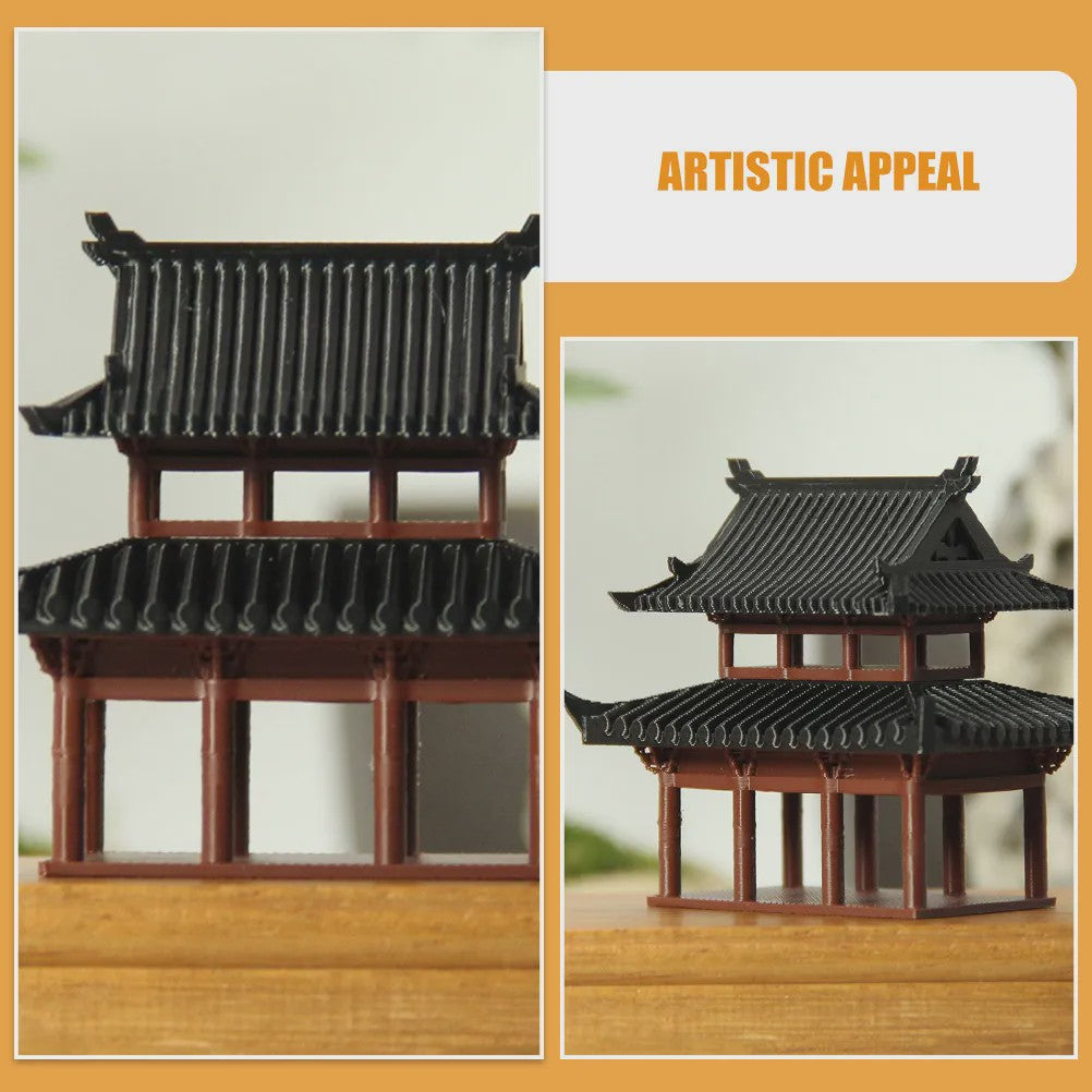 Miniatuur Chinese Paviljoen Ornament - Decoratie voor Poppenhuis, Terrarium, Aquarium & Tuin