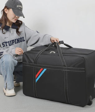 Grote Opvouwbare Reistas met Wielen - 180L Trolley Bagage voor Weekend of Vakantie