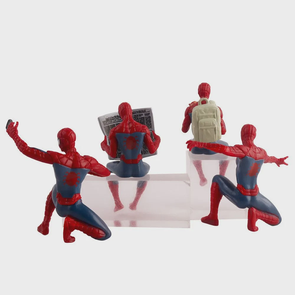 Spider-Man Actiefiguur Miniatuur Collectie Speelgoed - 7-9cm - Kinder Cadeau