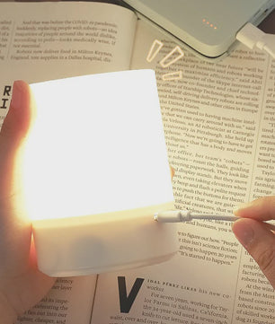 Dimbare LED Nachtlamp met Oplaadbare Batterij en Touch Bediening - Sfeervolle Sfeerverlichting