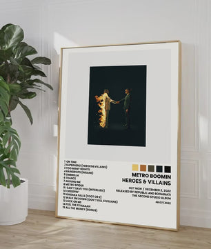 Canvas Poster: Drake & Eminem Album Covers - Hip Hop Wall Art