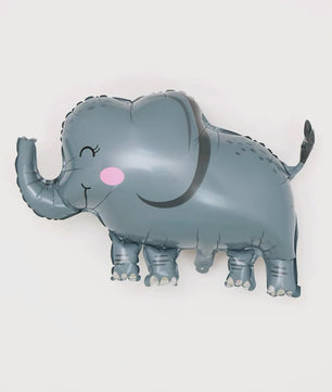 Jungle Safari Dieren Folieballonnen - Leeuw, Olifant, Zebra, Giraf & Aap - Verjaardag Decoratie