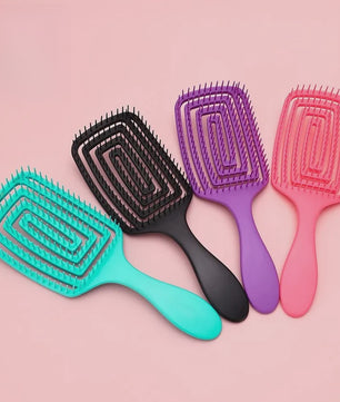 Professionele Haarborstel: Anti-statisch, Ontklit & Scalp Massage voor Salonkwaliteit Styling