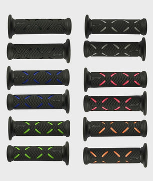 Universele Motor Handvatten 22MM - Rubberen Grips voor Honda, Suzuki, Ducati, Benelli