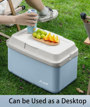 BISINNA Camping Koelbox 6L/9L/15L - Draagbare Outdoor Koelbox voor Picknick, Vissen & Strand