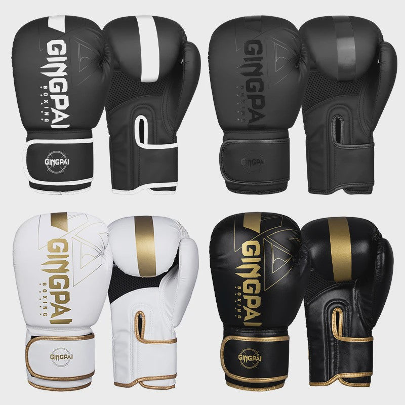 Professionele Bokshandschoenen 6-14oz - PU Leer voor Boksen, Kickboksen, MMA & Training
