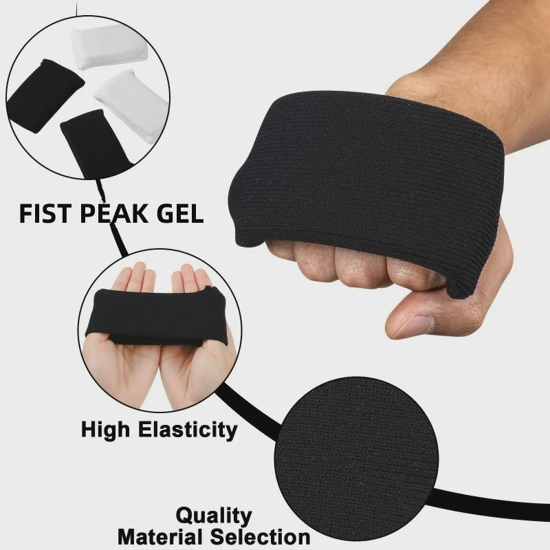 Verstevigde Gel Vinger- en Knokkelbeschermers voor Boksen, MMA & Muay Thai Training