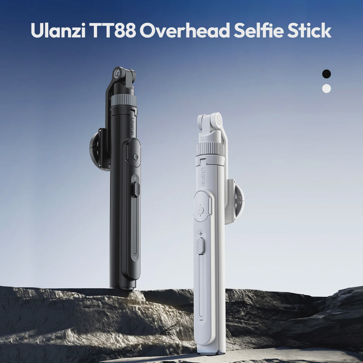 Ulanzi TT88 1.44M Selfie Stick & Statief met MagSafe Klem - Overhead & 360° Fotografie