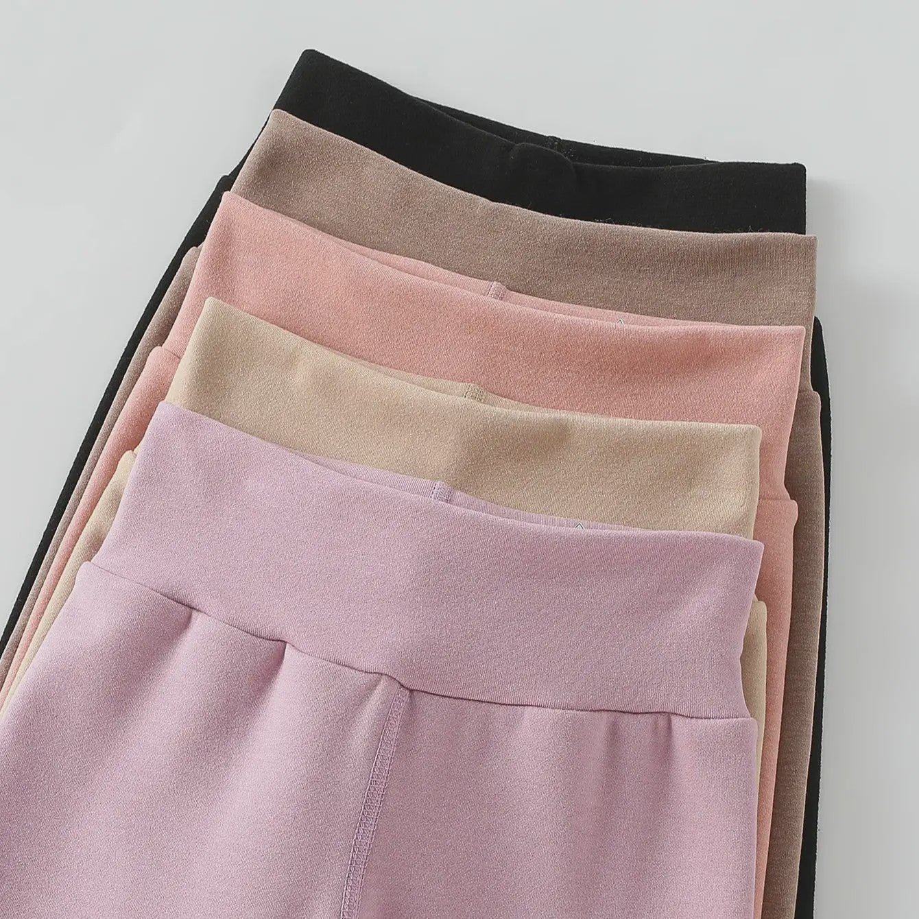 Warme Kinder Leggings voor Herfst & Winter - Fleece gevoerd, Hoge Taille