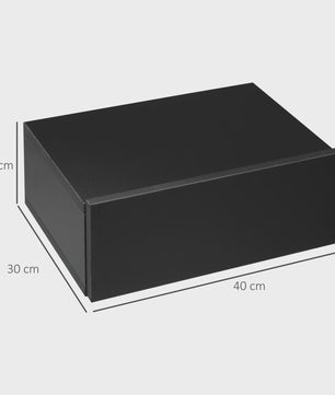 Homcom Set of 2 Floating Nightstands with Modern Drawer 40X30X15 cm