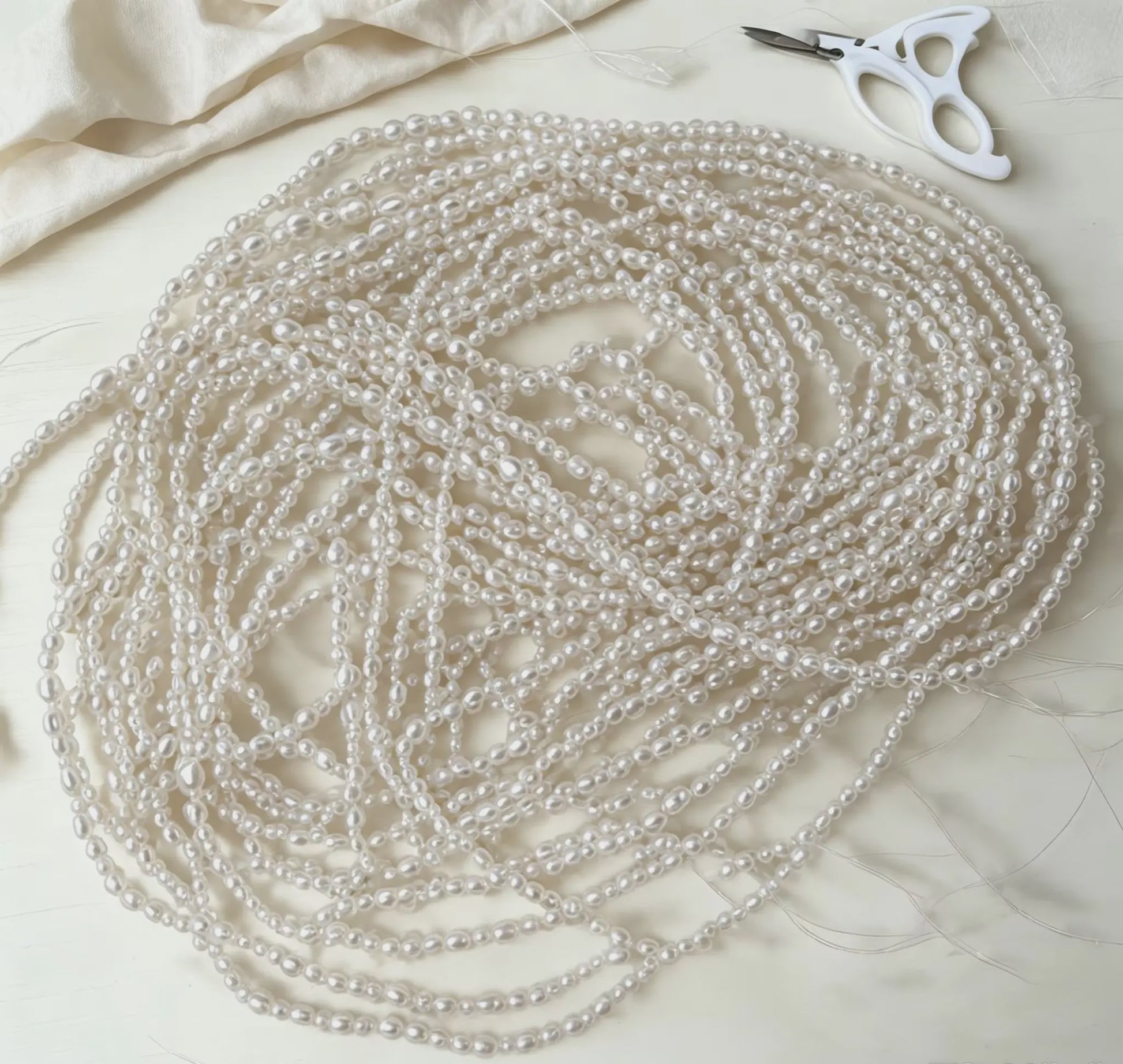 Imitatie Parelsets 4.5-5.5mm Barok Onregelmatig voor Sieraden DIY
