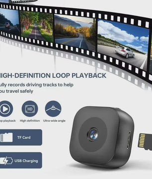 Lenovo Mini WiFi Camera 4K HD Beveiligingscamera met Nachtzicht en Bewegingsdetectie