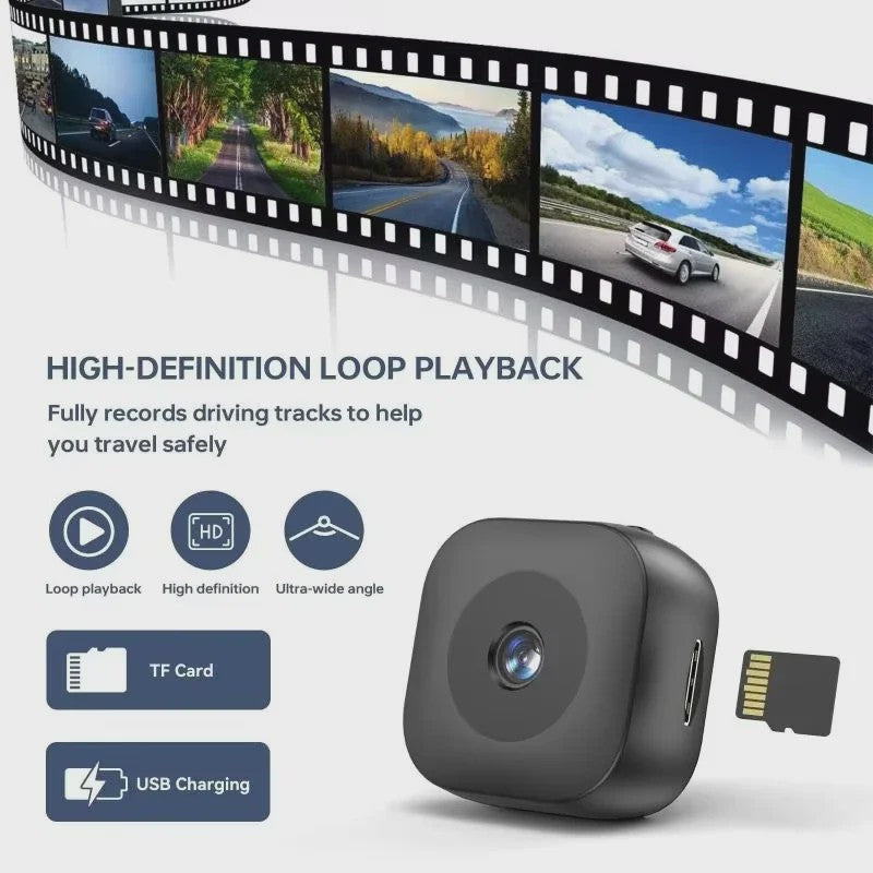 Lenovo Mini WiFi Camera 4K HD Beveiligingscamera met Nachtzicht en Bewegingsdetectie