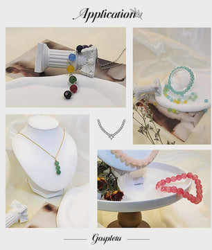 24 Kleuren 8mm Kristal Kralen Set voor Sieraden Maken - DIY Armbanden & Kettingen