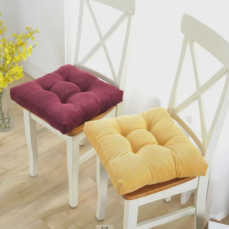 Comfortabel Vierkant Vloerkussen - Dikke Zachte Zitmat voor Meditatie, Yoga & Ontspanning