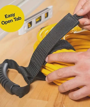 Heavy-Duty Opbergband met Handvat voor Snoeren, Kabels en Slangen