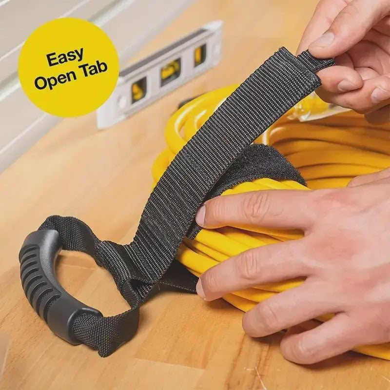 Heavy-Duty Opbergband met Handvat voor Snoeren, Kabels en Slangen