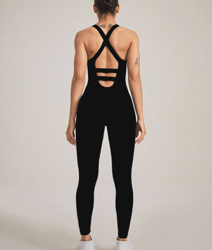Naadloze Shapewear Bodysuit Dames met Buikcontrole en Criss-Cross Bandjes