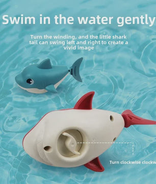 Schattig Haai Water Speelgoed met Opwindmechanisme - Perfect voor Bad & Zwembad