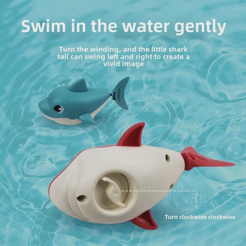 Schattig Haai Water Speelgoed met Opwindmechanisme - Perfect voor Bad & Zwembad