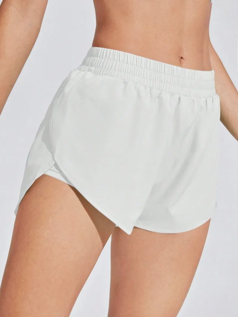 Dames Yoga & Fitness Shorts: Elastische Running Workout Leggings voor Sport & Gym