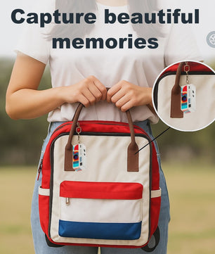 Mini Digitale Camera Sleutelhanger - 1080P HD Video & Foto's - Compact Retro Ontwerp