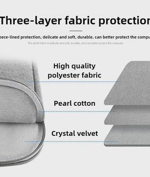 Luxe Laptop Sleeve & Tas - Beschermhoes voor 12.5 t/m 16.7 Inch Laptops