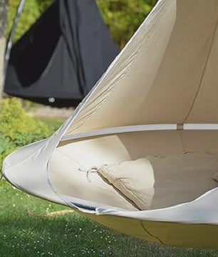 Waterproof Hangmat Dubbele Schommelstoel Cacoon - Binnen & Buiten Gebruik, Incl. Ophangkit