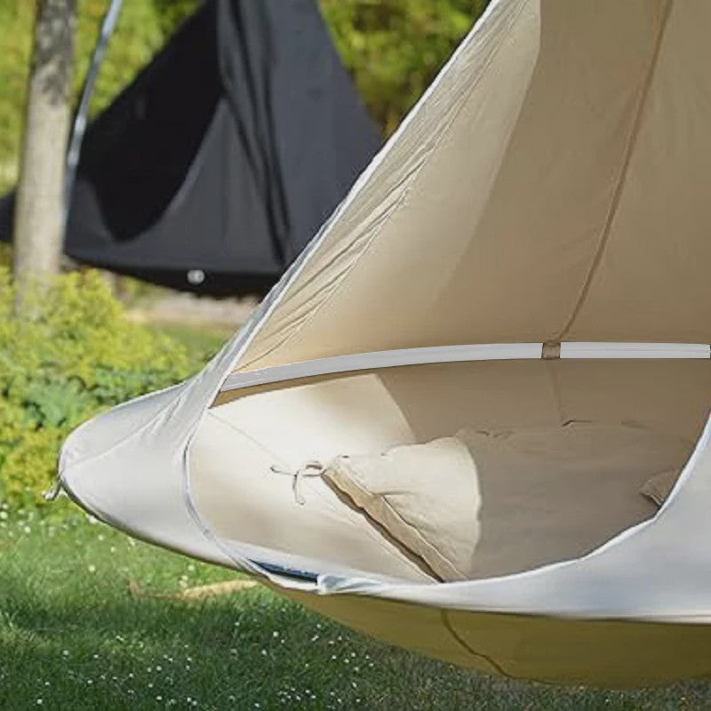 Waterproof Hangmat Dubbele Schommelstoel Cacoon - Binnen & Buiten Gebruik, Incl. Ophangkit