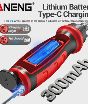 ANENG B22 Spanningsmeter Pen: Non-Contact Detector met LCD & NCV Functie
