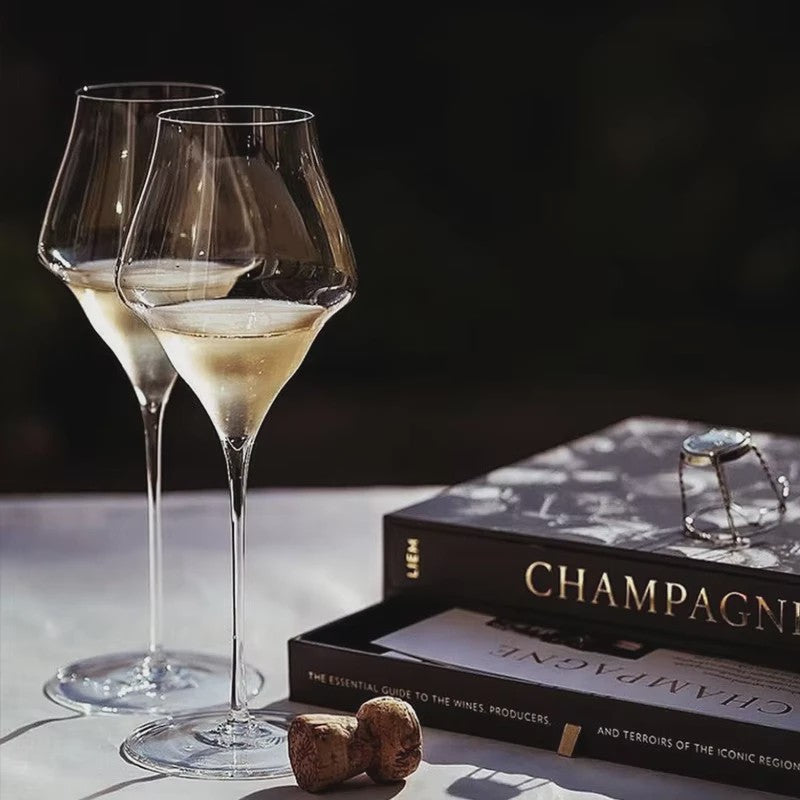 Luxe Kristallen Wijnglas - Extreem Dun, Handgemaakt & Flawless Champagne Glas