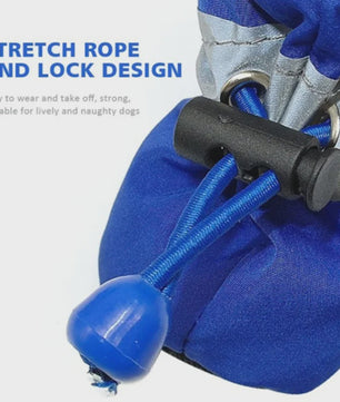 Waterdichte Hondenschoenen (4 stuks) - Anti-slip Schoenjes voor Kleine Honden en Katten