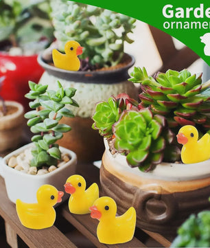Set Mini Resin Eendjes - 100 of 200 Stuks - Decoratie, Knutselen & Feestjes