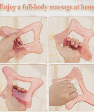 Grote Resin Gua Sha Schraper voor Lichaam en Gezicht - Lymfedrainage & Cellulitis Massage