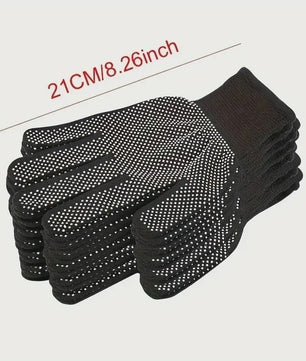 10 Paar Ademende Nylon Werkhandschoenen - Antislip & Comfortabel voor Diverse Klussen