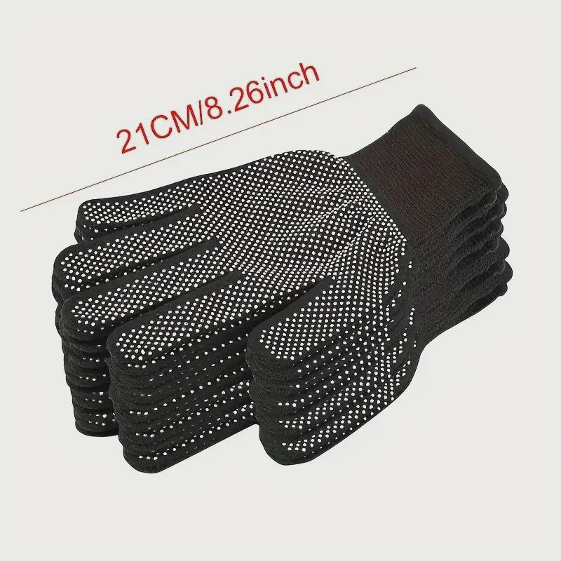 10 Paar Ademende Nylon Werkhandschoenen - Antislip & Comfortabel voor Diverse Klussen