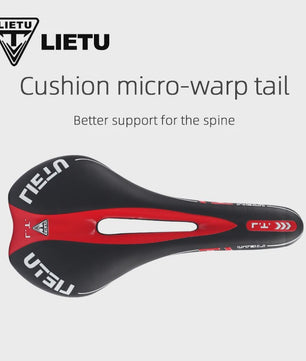 LIETU Fietzadel - Comfortabel MTB & Racefiets Zadel met Siliconen Gel Kussen en Antislip Grip