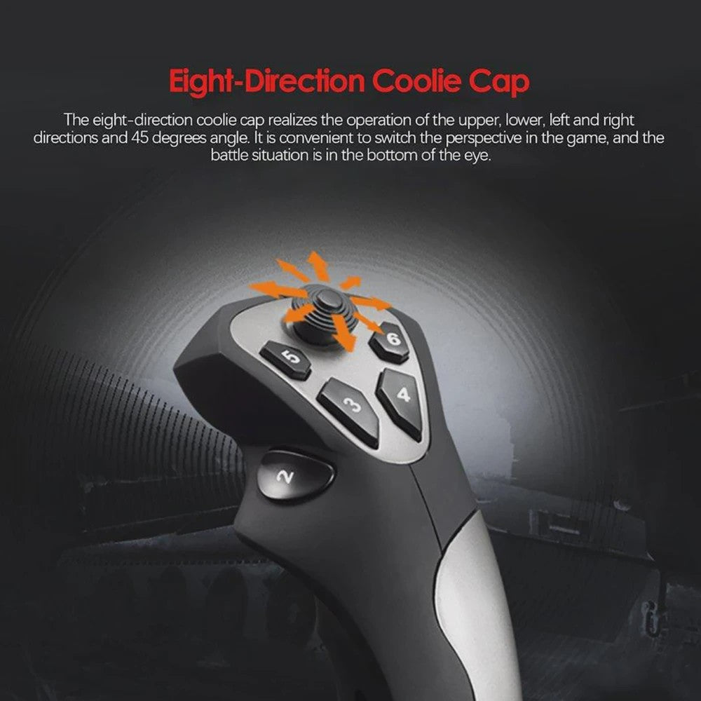PXN-2113 Pro Flight Simulator Joystick Controller voor PC