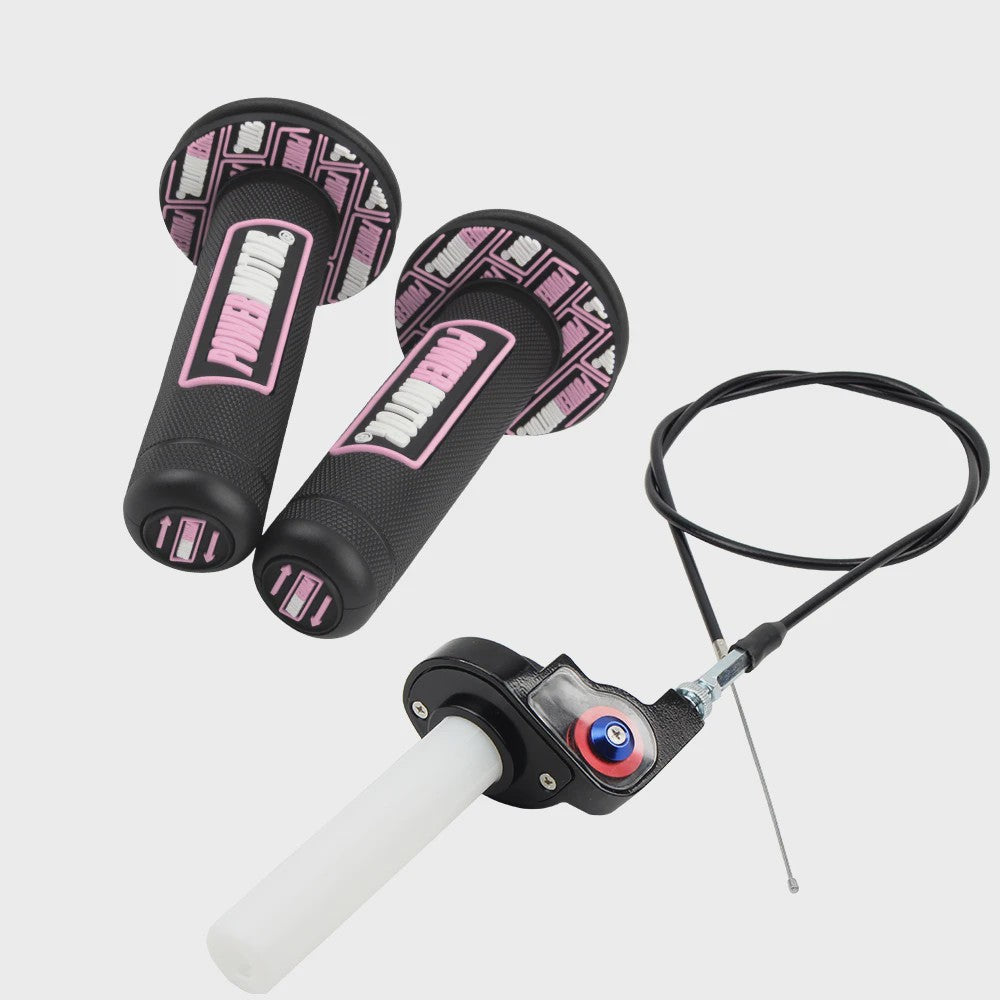 Universele Motor Gashendel Set met Kabel - 22mm Handvatten