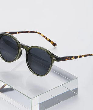 Vintage Ronde Zonnebril Unisex - Stijlvolle Fashion Eyewear