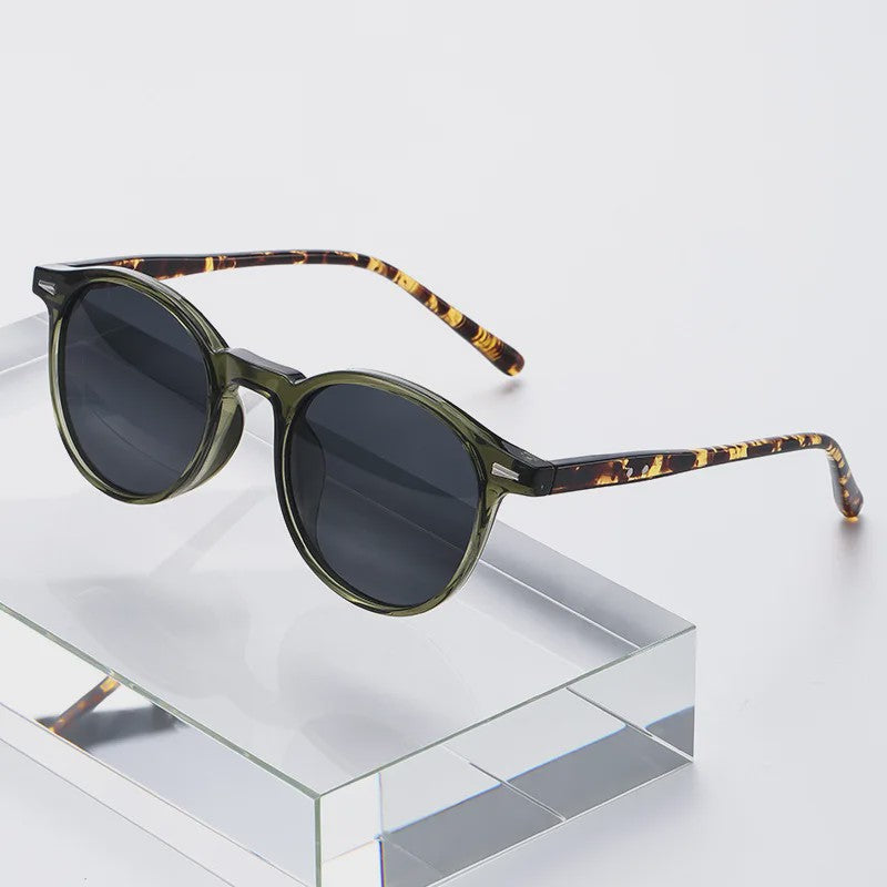 Vintage Ronde Zonnebril Unisex - Stijlvolle Fashion Eyewear