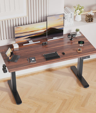 Elektrisch Verstelbaar Bureau 140x70 cm met 3 Geheugenfuncties en USB