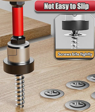 Magnetische Schroefzetter Bits PH2 met Verstelbare Aluminium Kraag voor Gipsplaat & Platen