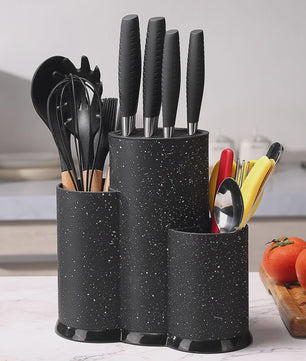Multifunctionele Messenhouder en Keukengerei Opbergcylinder - Keuken Organizer