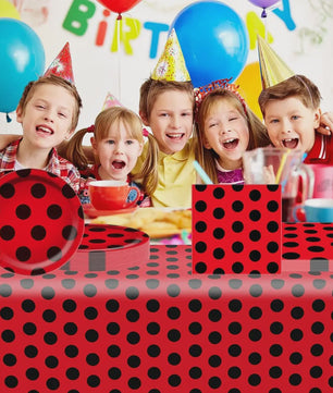 Feestdecoratie set lieveheersbeestje - Verjaardag & Babyborrel