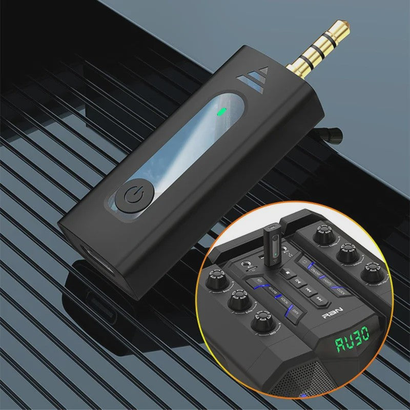 Draadloze Lavalier Microfoon (3.5mm) - Omnidirectioneel Condensator - Voor Camera, Smartphone, YouTube & Live Streaming