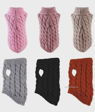 Gebreide Hondentrui voor Kleine en Middelgrote Honden - Winterkleding voor Chihuahua's en Yorkshire Terriers