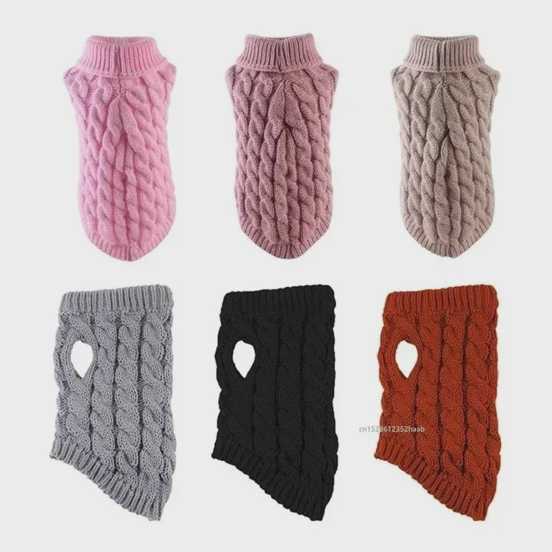 Gebreide Hondentrui voor Kleine en Middelgrote Honden - Winterkleding voor Chihuahua's en Yorkshire Terriers